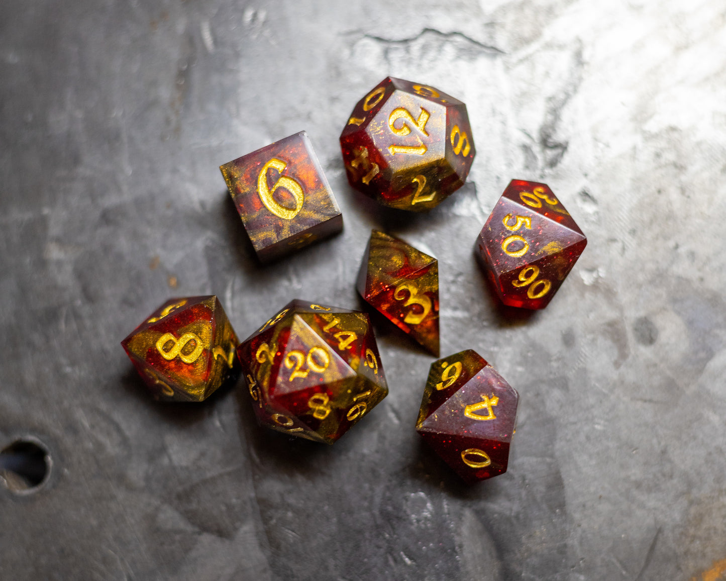 Forge of Torag 7-piece dice set