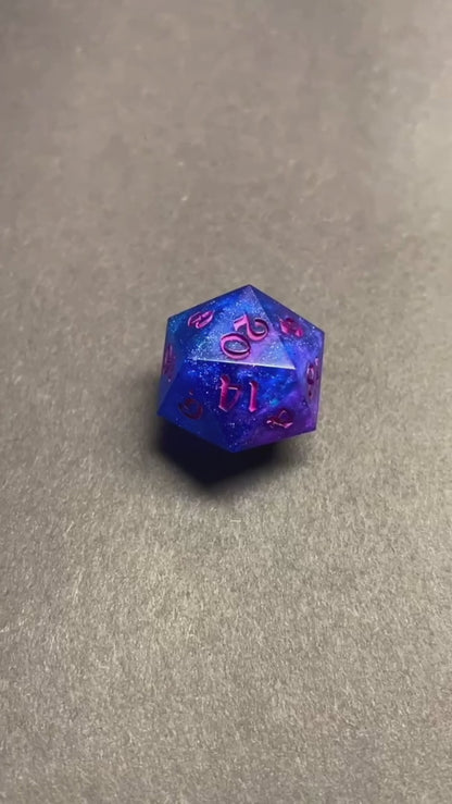 The Cosmic Drift 7-Piece Dice Set